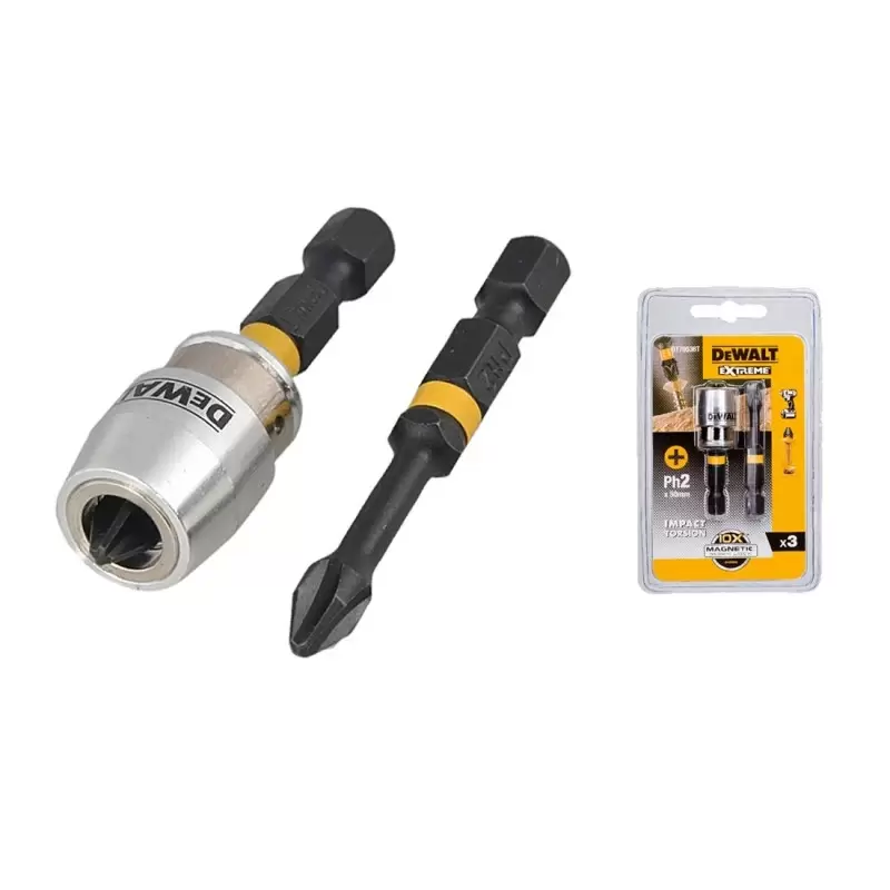 Set capete de insurubat DeWALT DT70536T IR Torsion PH2 50mm