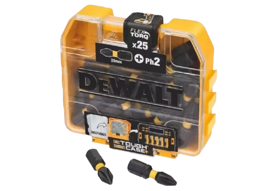 Set capete de insurubat DeWALT DT70555T PH2 25mm IR Torsion