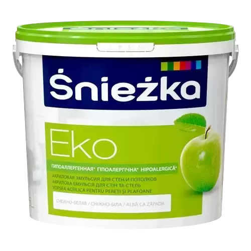 EKO-SNIEZKA 15L, Vopsea emulzie pe baza acrilica